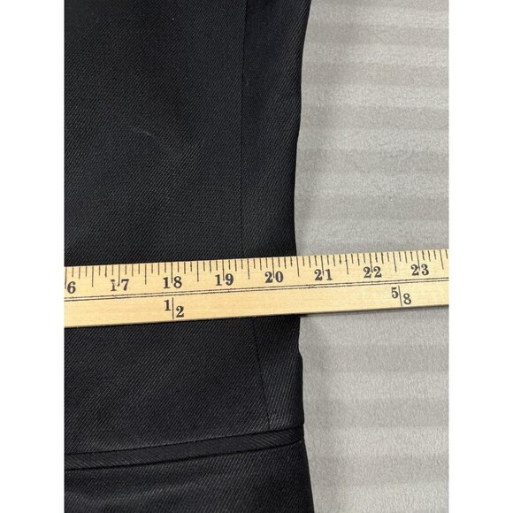 Versace Collection Blazer Mens 54 Black Wool Two Button Sport Coat Notch Lapel - Picture 10 of 15